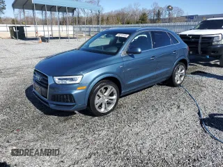 2018 Audi Q3 Premium Plus with VIN WA1JCCFS3JR029666, listed as a Copart auction lot 49316155 with 49,176 mi miles and Salvage Title. Bid and sale history available at carsss.com. Image 1.