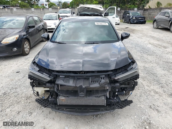 2024 Acura Integra w/A-Spec Package with VIN 19UDE4H38RA008204, listed as a Copart auction lot 66162174 with 21,222 mi miles and Salvage Title. Bid and sale history available at carsss.com. Image 5.