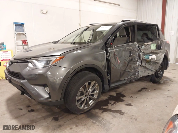 2018 Toyota RAV4 Limited with VIN JTMDFREV6JJ258429, listed as a IAAI auction lot 41678423 with 60,564 mi miles. Bid and sale history available at carsss.com. Image 2.
