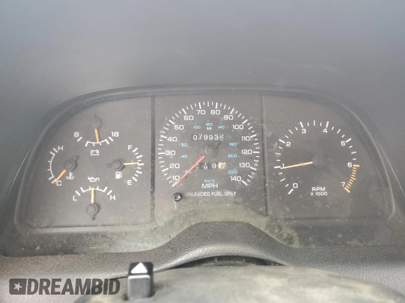 1995 Chrysler LeBaron z VIN 1C3EU4531SF597149, wystawiony jako Copart lot #59540185 z przebiegiem 79 932 mil mil oraz Czysty tytuł • Clean title. Historia ofert i sprzedaży dostępna na DreamBid. Obrazek 9.