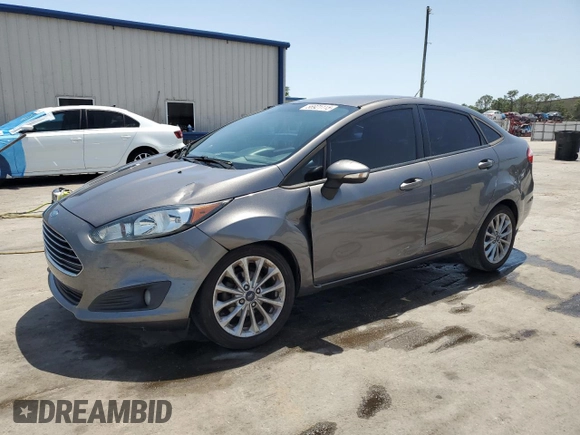 2014 Ford Fiesta SE z VIN 3FADP4BJ4EM110277, wystawiony jako Copart lot #56921115 z przebiegiem 126 536 mil mil oraz Szkoda całkowita • Salvage title. Historia ofert i sprzedaży dostępna na DreamBid. Obrazek 1.