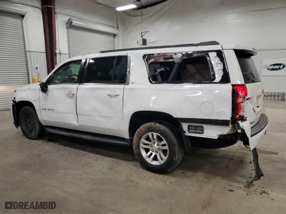 2018 Chevrolet Suburban LT with VIN 1GNSKHKCXJR115671, listed as a Copart auction lot 63240094 with 112,961 mi miles and Clean Title. Bid and sale history available at carsss.com. Image 2.
