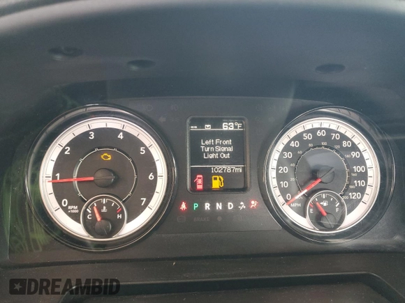 2021 Ram 1500 Classic Tradesman with VIN 1C6RR6FT5MS533920, listed as a Copart auction lot 43043135 with 102,787 mi miles and Salvage Title. Bid and sale history available at carsss.com. Image 9.