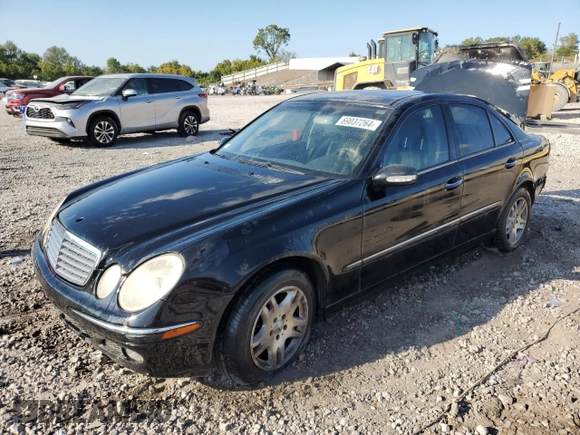 2003 Mercedes-Benz E-Class 3.2L with VIN WDBUF65J43A149089, listed as a Copart auction lot 69037264 with 109,931 mi miles and Salvage Title. Bid and sale history available at carsss.com. Image 1.