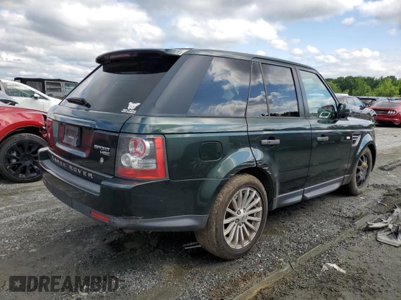 2010 Land Rover Range Rover Sport HSE with VIN SALSF2D46AA223633, listed as a Copart auction lot 58365475 with 151,941 mi miles and Salvage title. Bid and sale history available at DreamBid. Image 3.