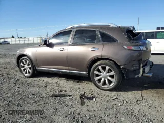 2006 Infiniti FX with VIN JNRAS08WX6X206675, listed as a Copart auction lot 72879774 with 185,758 mi miles and Salvage Title. Bid and sale history available at DreamBid. Image 2.