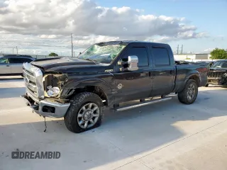 2011 Ford F-250 XL with VIN 1FT7W2BT0BEC60470, listed as a Copart auction lot 58010955 with 184,294 mi miles and Salvage title. Bid and sale history available at DreamBid. Image 1.