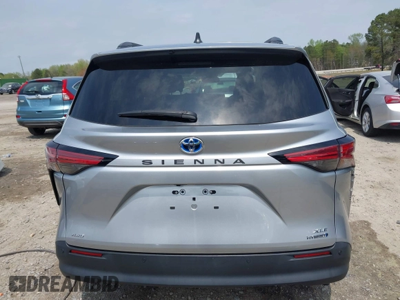 2021 Toyota Sienna XLE with VIN 5TDJSKFC2MS007191, listed as a IAAI auction lot 41945058 with 50,120 mi miles and . Bid and sale history available at DreamBid. Image 16.