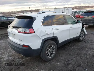 2019 Jeep Cherokee Latitude Plus with VIN 1C4PJMLX2KD254946, listed as a IAAI auction lot 41581777 with 49,748 mi miles. Bid and sale history available at carsss.com. Image 4.