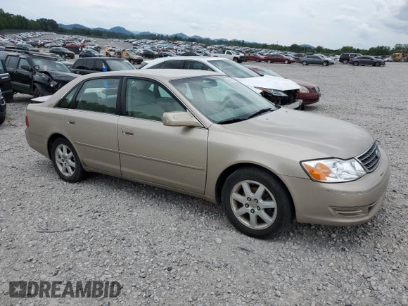 2003 Toyota Avalon XL z VIN 4T1BF28BX3U321934, wystawiony jako Copart lot #59497525 z przebiegiem 107 405 mil mil oraz Szkoda całkowita • Salvage title. Historia ofert i sprzedaży dostępna na DreamBid. Obrazek 4.