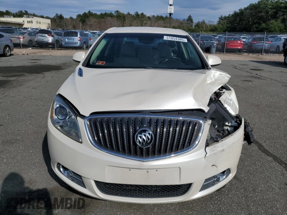 2013 Buick Verano Convenience Group with VIN 1G4PR5SK5D4109712, listed as a Copart auction lot 51054305 with 80,906 mi miles and Salvage Title. Bid and sale history available at DreamBid. Image 5.
