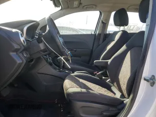 2017 Chevrolet Sonic LT with VIN 1G1JD6SH8H4145766, listed as a Copart auction lot 87024534 with 109,442 mi miles and Salvage Title. Bid and sale history available at carsss.com. Image 7.