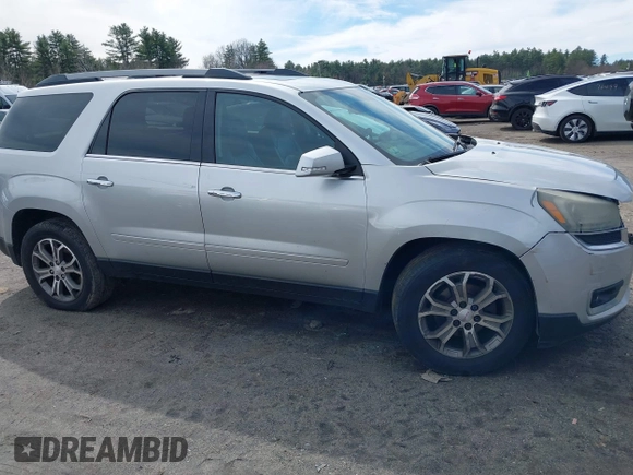 2014 GMC Acadia SLT with VIN 1GKKVRKD5EJ137875, listed as a IAAI auction lot 41812859 with 220,986 mi miles and . Bid and sale history available at DreamBid. Image 13.