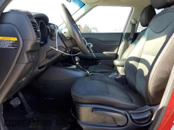 2016 Kia Soul + with VIN KNDJP3A52G7864917, listed as a Copart auction lot 82916504 with 0 mi miles and Salvage Title. Bid and sale history available at carsss.com. Image 7.