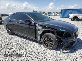 2020 Genesis G80 3.3T Sport with VIN KMTFN4JB5LU337510, listed as a Copart auction lot 52091105 with 19,203 mi miles and Salvage Title. Bid and sale history available at carsss.com. Image 4.