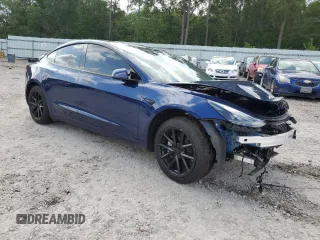 2023 Tesla Model 3 z VIN 5YJ3E1EA6PF692248, wystawiony jako Copart lot #58831805 z przebiegiem 18 607 mil mil oraz Szkoda całkowita • Salvage title. Historia ofert i sprzedaży dostępna na DreamBid. Obrazek 4.