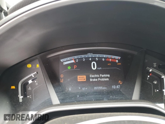 2021 Honda CR-V EX-L с VIN 5J6RW2H8XML007077, выставлен на аукционе Copart как лот 54188545 с пробегом 57 255 миль миль и Списание • Salvage title. История ставок и продаж доступна на DreamBid. Изображение 9.