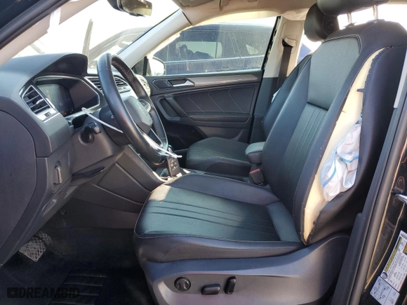 2022 Volkswagen Tiguan SE with VIN 3VV3B7AXXNM024999, listed as a Copart auction lot 48388645 with 54,472 mi miles and Salvage Title. Bid and sale history available at carsss.com. Image 7.
