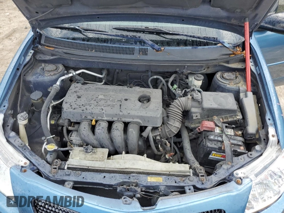 2005 Pontiac Vibe with VIN 5Y2SL63845Z453996, listed as a Copart auction lot 69864174 with 224,650 mi miles and Salvage Title. Bid and sale history available at carsss.com. Image 12.