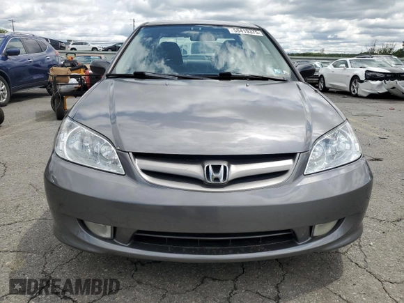 2004 Honda Civic LX z VIN 2HGES16514H556393, wystawiony jako Copart lot #58419375 z przebiegiem 153 990 mil mil oraz Szkoda całkowita • Salvage title. Historia ofert i sprzedaży dostępna na DreamBid. Obrazek 5.
