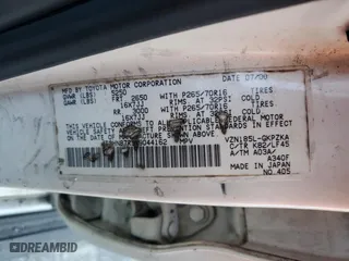 2000 Toyota 4Runner Limited with VIN JT3HN87R9Y9044162, listed as a Copart auction lot 84695644 with 278,511 mi miles and Salvage Title. Bid and sale history available at carsss.com. Image 12.