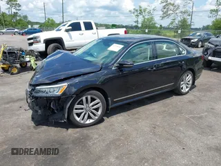 2017 Volkswagen Passat SE with VIN 1VWGT7A32HC034410, listed as a IAAI auction lot 42470146 with 96,226 mi miles and . Bid and sale history available at DreamBid. Image 2.