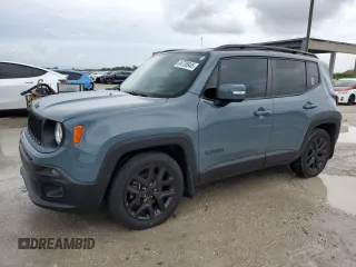 2017 Jeep Renegade Latitude с VIN ZACCJABB0HPG33991, выставлен на аукционе Copart как лот 64738945 с пробегом 58 195 миль миль и Списание • Salvage title. История ставок и продаж доступна на DreamBid. Изображение 1.