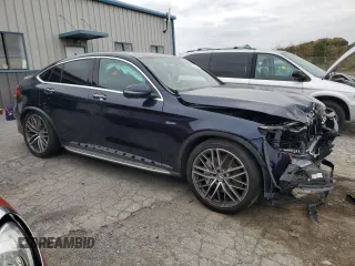 2021 Mercedes-Benz GLC with VIN W1N0J6EB0MF897343, listed as a Copart auction lot 41417195 with 41,707 mi miles and Salvage Title. Bid and sale history available at carsss.com. Image 7.