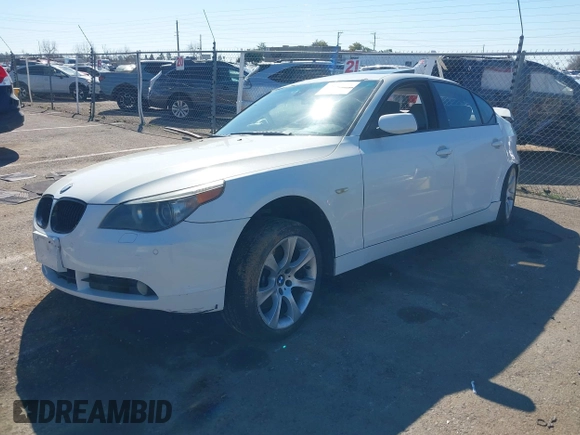 2005 BMW 5 Series 545i with VIN WBANB335X5B115402, listed as a IAAI auction lot 41679474 with Not Provided miles and . Bid and sale history available at carsss.com. Image 18.