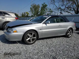 2004 Volvo C70 with VIN YV1NC62D04J062864, listed as a Copart auction lot 50245015 with 32,552 mi miles and Salvage Title. Bid and sale history available at carsss.com. Image 1.