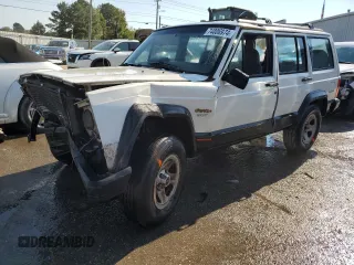 1996 Jeep Cherokee Sport with VIN 1J4FT68S0TL120534, listed as a Copart auction lot 74806974 with 284,147 mi miles and Non Repairable. Bid and sale history available at carsss.com. Image 1.