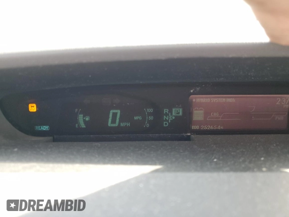 2011 Toyota Prius I with VIN JTDKN3DU6B0311122, listed as a Copart auction lot 51510715 with 252,654 mi miles and Clean Title. Bid and sale history available at carsss.com. Image 9.