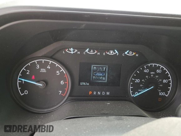 2024 Ford F-350 with VIN 1FT8X3BA0REF08670, listed as a Copart auction lot 52581825 with 12,776 mi miles and Salvage title. Bid and sale history available at DreamBid. Image 9.