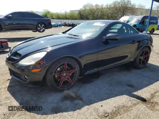 2009 Mercedes-Benz SLK 280 with VIN WDBWK54F89F190087, listed as a Copart auction lot 59979245 with 124,937 mi miles and Salvage title. Bid and sale history available at DreamBid. Image 1.