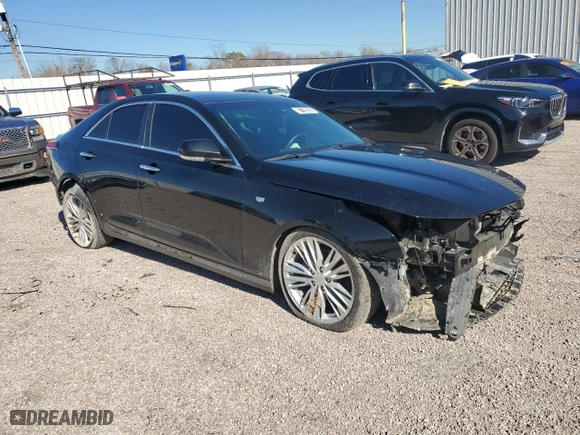 2023 Cadillac CT4 Premium Luxury with VIN 1G6DB5RKXP0109494, listed as a Copart auction lot 87768835 with 25,491 mi miles and Clean Title. Bid and sale history available at carsss.com. Image 4.