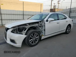 2015 Lexus LS 460 z VIN JTHBL5EF1F5133080, wystawiony jako Copart lot #86340264 z przebiegiem 84 729 mil mil oraz Szkoda całkowita • Salvage title. Historia ofert i sprzedaży dostępna na DreamBid. Obrazek 1.