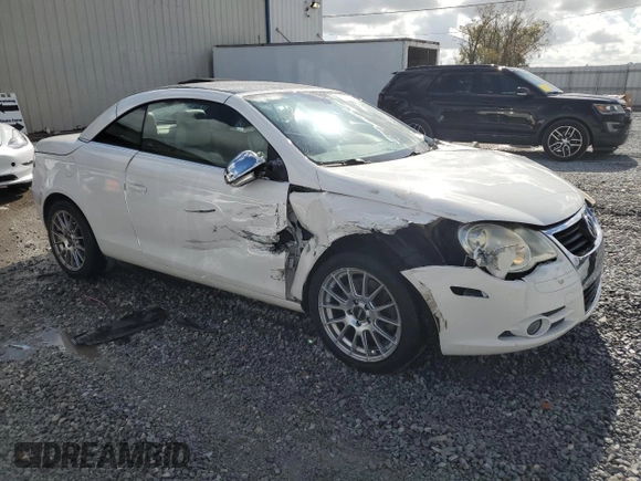 2007 Volkswagen Eos 2.0T with VIN WVWDA71F17V029238, listed as a Copart auction lot 85494274 with 98,674 mi miles and Salvage Title. Bid and sale history available at DreamBid. Image 4.
