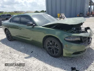 2022 Dodge Charger SXT with VIN 2C3CDXBG2NH150140, listed as a Copart auction lot 54096495 with 27,985 mi miles and Non Repairable. Bid and sale history available at DreamBid. Image 4.