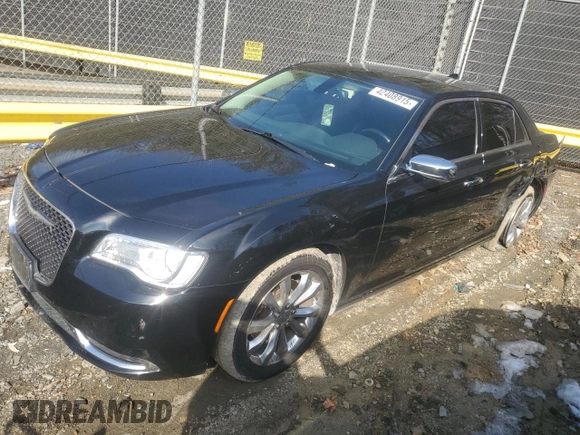 2016 Chrysler 300 with VIN 2C3CCAKG9GH182599, listed as a Copart auction lot 42408915 with 119,456 mi miles and Salvage Title. Bid and sale history available at carsss.com. Image 1.