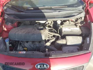 2013 Kia Rio LX with VIN KNADM4A30D6152690, listed as a IAAI auction lot 41966042 with 102,572 mi miles. Bid and sale history available at carsss.com. Image 10.