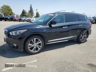 2014 Infiniti QX60 с VIN 5N1AL0MN5EC503803, выставлен на аукционе Copart как лот 59817765 с пробегом 106 968 миль миль и Списание • Salvage title. История ставок и продаж доступна на DreamBid. Изображение 1.