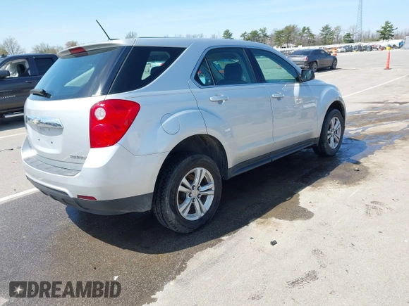 2015 Chevrolet Equinox LS with VIN 2GNALAEK9F6122875, listed as a IAAI auction lot 42079631 with 139,470 mi miles and . Bid and sale history available at DreamBid. Image 4.
