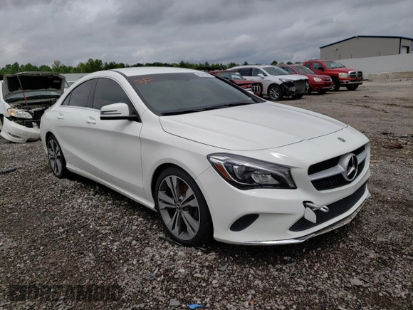 2019 Mercedes-Benz CLA 250 with VIN WDDSJ4EB7KN773986, listed as a Copart auction lot 63341903 with 88,734 mi miles and . Bid and sale history available at DreamBid. Image 4.
