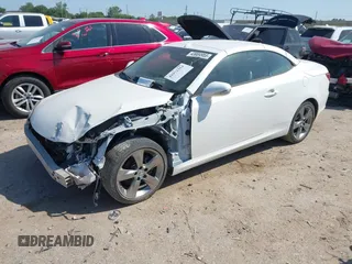 2012 Lexus IS 250 C with VIN JTHFF2C23C2521335, listed as a IAAI auction lot 41972354 with 88,508 mi miles and . Bid and sale history available at DreamBid. Image 2.