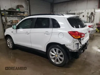 2015 Mitsubishi Outlander Sport 2.4 GT with VIN 4A4AR4AW7FE037037, listed as a Copart auction lot 89276145 with 60,287 mi miles and Salvage Title. Bid and sale history available at carsss.com. Image 2.