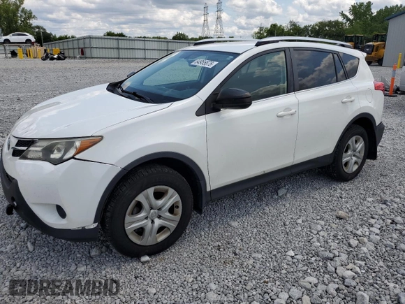 2015 Toyota RAV4 LE with VIN JTMBFREV7FD174732, listed as a Copart auction lot 64955875 with 109,435 mi miles and Salvage title. Bid and sale history available at DreamBid. Image 1.