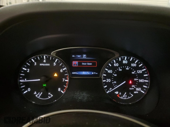 2018 Nissan Pathfinder SL z VIN 5N1DR2MM1JC626412, wystawiony jako Copart lot #88557915 z przebiegiem 62 818 mil mil oraz Szkoda całkowita • Salvage title. Historia ofert i sprzedaży dostępna na DreamBid. Obrazek 9.