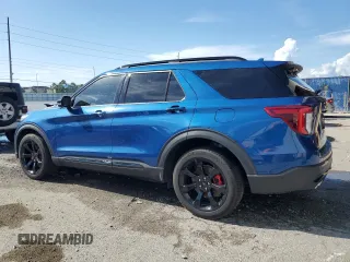 2020 Ford Explorer ST with VIN 1FM5K8GC0LGB47487, listed as a Copart auction lot 51065745 with 44,670 mi miles and Salvage Title. Bid and sale history available at DreamBid. Image 2.
