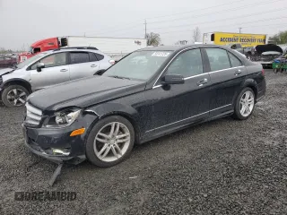 2012 Mercedes-Benz C-Class C 300 Sport with VIN WDDGF8BB3CR227277, listed as a Copart auction lot 50741725 with 174,055 mi miles and Salvage Title. Bid and sale history available at carsss.com. Image 1.