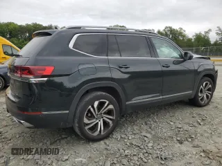 2021 Volkswagen Atlas SEL Premium z VIN 1V2TR2CA2MC513384, wystawiony jako Copart lot #56565305 z przebiegiem 61 815 mil mil oraz Szkoda całkowita • Salvage title. Historia ofert i sprzedaży dostępna na DreamBid. Obrazek 3.